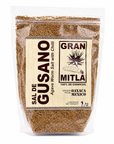 Gran Mitla Sal de Gusano 1kg bag — 100% Chinicuil agave worm salt with chili from Oaxaca, Mexico