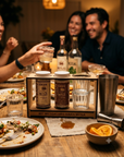 Mezcal Salt Gift Set with 2 Veladora Shot Glasses