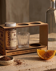 Mezcal Salt Gift Set with 2 Veladora Shot Glasses