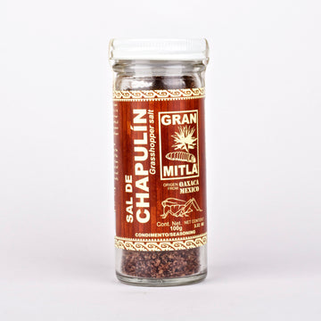 Sal de Chapulín (Grasshopper Salt) 100 gram case (one dozen jars)