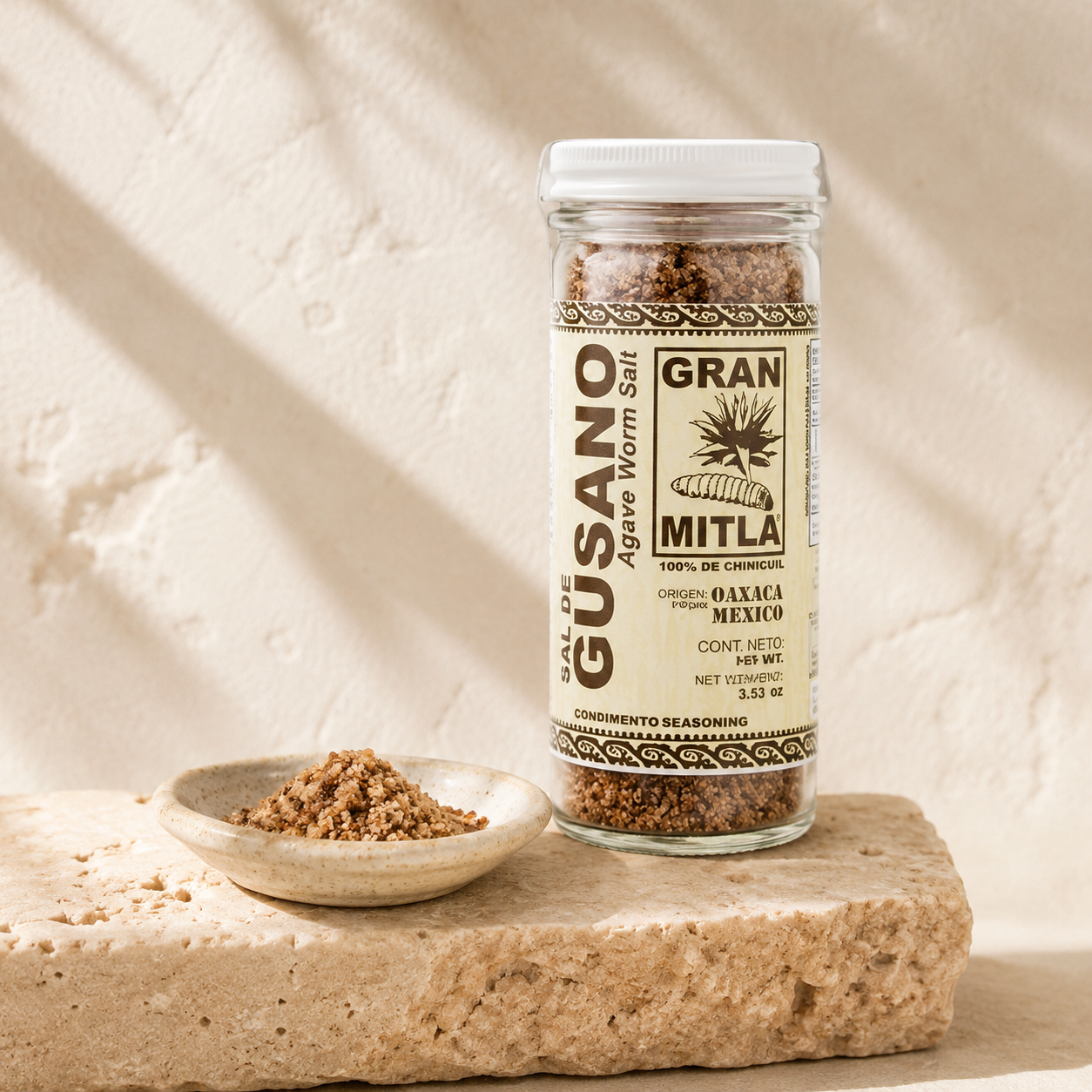 Sal de Gusano (Agave Worm Salt, 100% Chinicuil) 100 gram