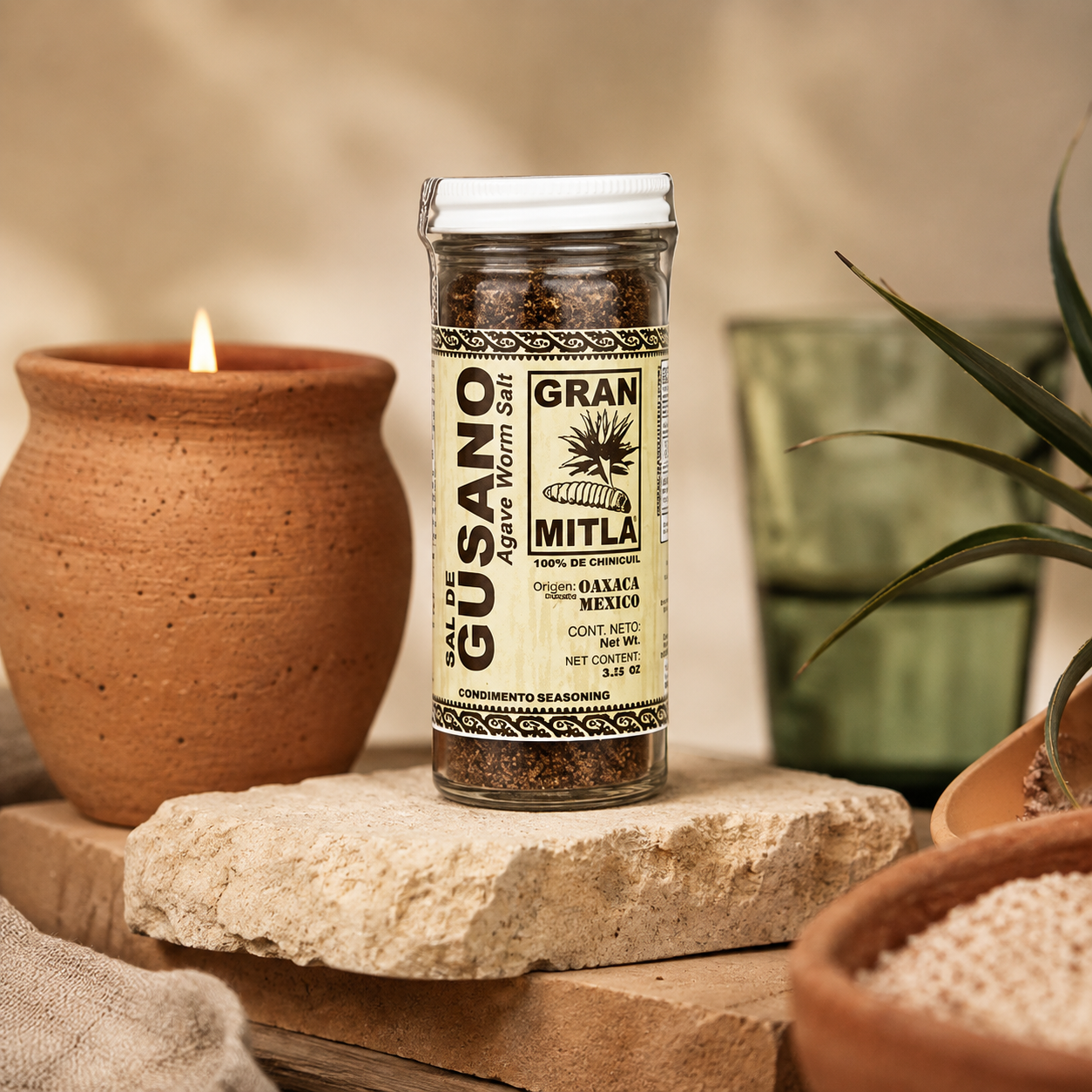 Sal de Gusano (Agave Worm Salt, 100% Chinicuil) 100 gram