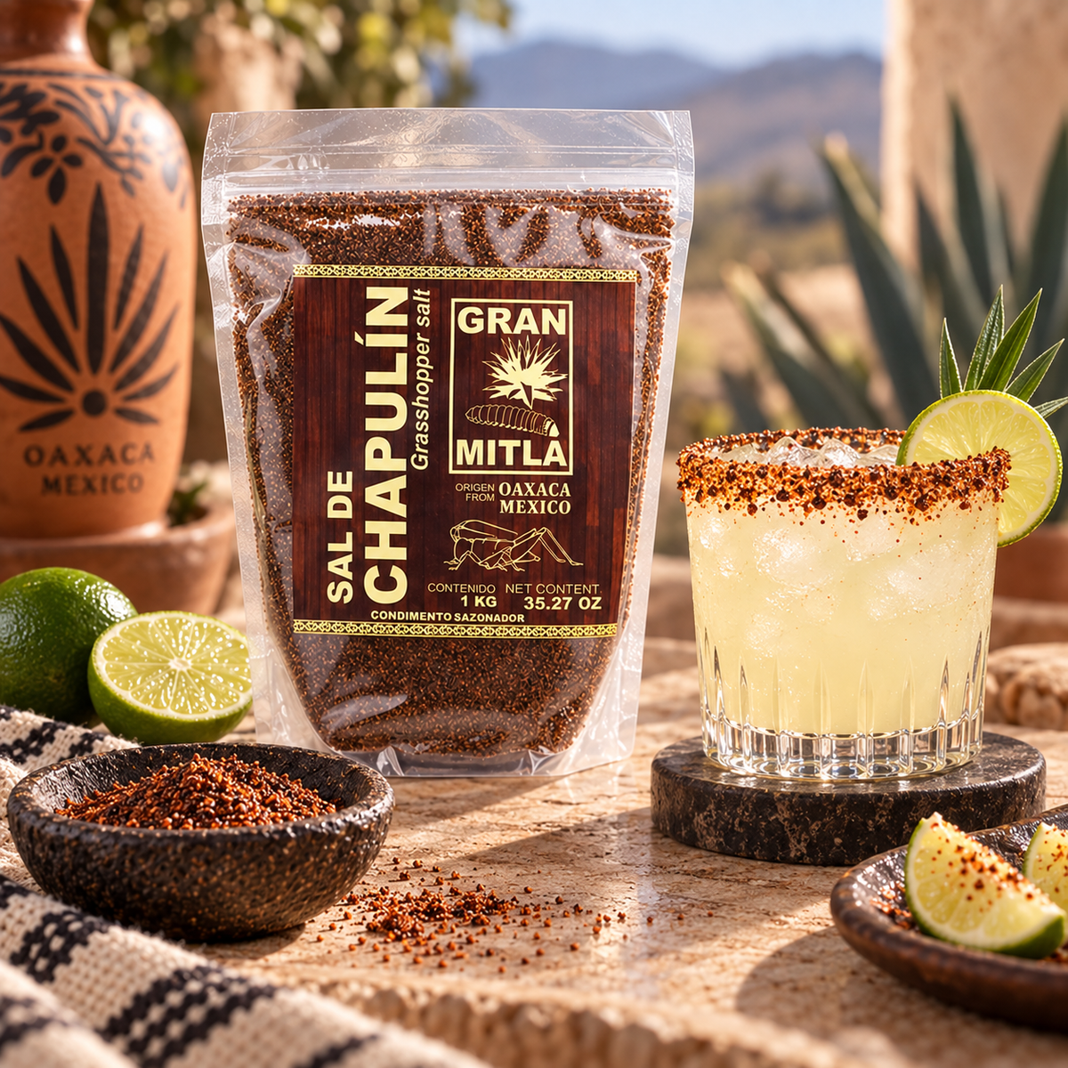 Sal de Chapulín (Grasshopper Salt) 1 Kilo Bag