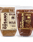 Gran Mitla Sal de Gusano and Sal de Chapulín bundle with one 1-kilo bag of each