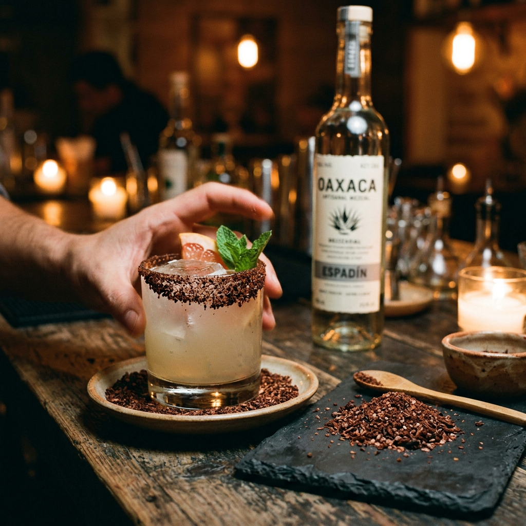 Sal de Chapulín – Mezcal Cocktail Rim