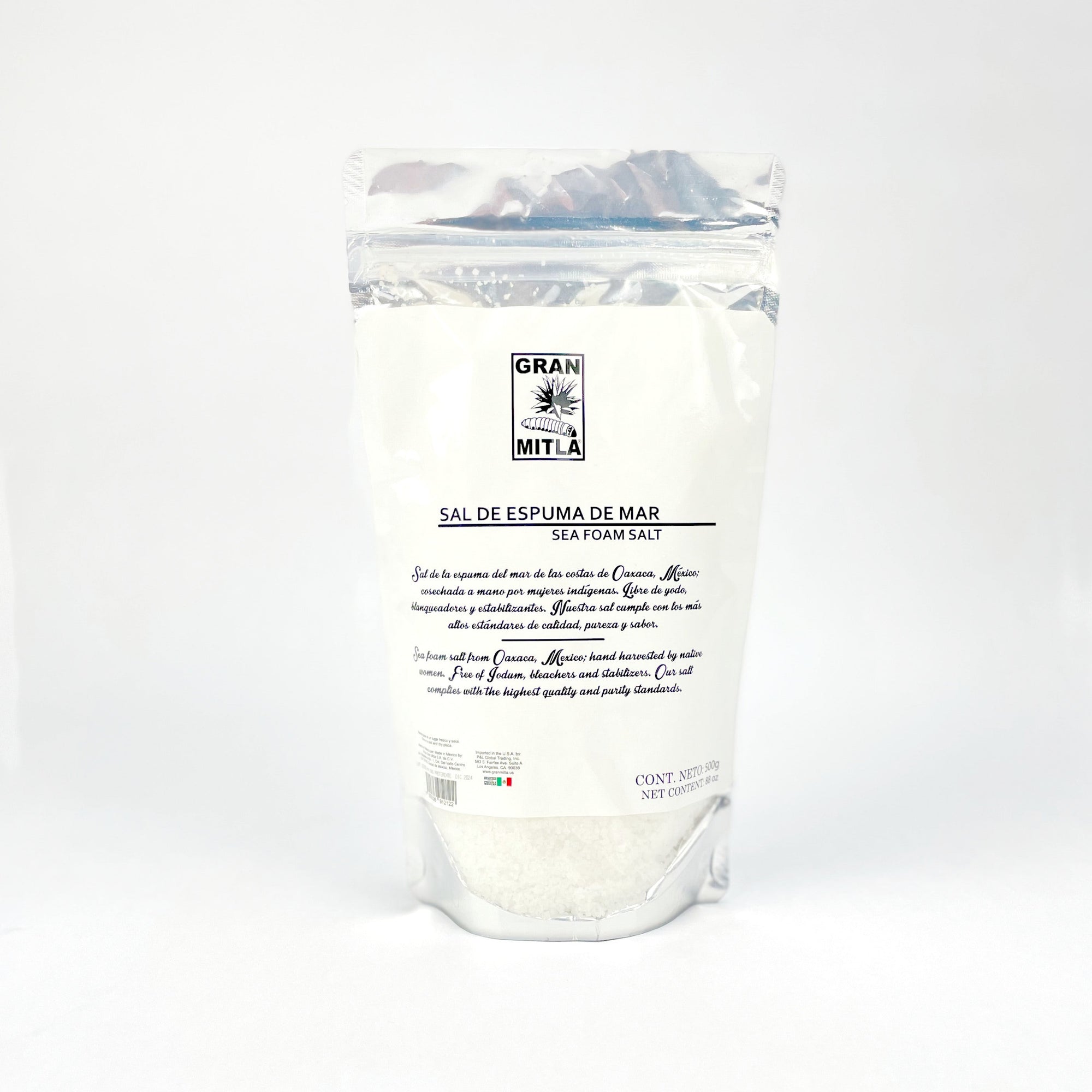 Sea Foam Salt Flakes - (Sal de Espuma de Mar)500g